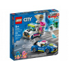LEGO City 60314 Policajná naháňačka za zmrzlinovou dodávkou