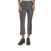 NOHAVICE LA MARTINA WOMAN TROUSERS DOUBLE CREPE ST DARK HEATHER GREY