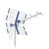 TV anténa DVB-T/T2 VHF/UHF TT W19 Silver COMBO 5G Protected Telkom Telmor