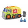 Wiky vehicles Kiddy Auto popelářské s efekty 19,5 cm popelnice