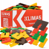 Plastové vyrovnávacie podložky pre skrutky okien 2-5 mm 200 ks