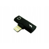 Adaptér Lightning pre Jack 3,5 mm čierny