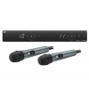 Sennheiser XSW 1-835 DUAL-A Microport set - 2x handheld (dynamic 835 s cardioid characteristic) 548 - 572 MHz, double front