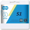 Reťaz KMC S1 Wide RB 1/2 x 1/8, 112 clánkov, 8,6 mm, strieborná