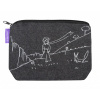 Denimové etui Malý princ (Le Petit Prince) - Black