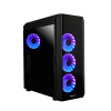 CHIEFTEC skříň SCORPION 3, ATX, 1x USB-C 3.2, 2x USB 3.1, 4x 120mm ARGB Fan, ARGB Hub, černá GL-03B-UC-OP Chieftec