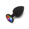 ToyJoy Diamond Booty Jewel Black Large