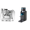 Rocket Espresso R NINE ONE + Rancilio Rocky Doserless, čierna