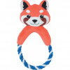 Zolux Hračka pes CALINOU PANDA ROPE plyš
