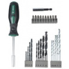 BOSCH 27dílná sada vrtáků a šroubovacích bitů 2607017201