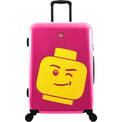 LEGO Luggage ColourBox Minifigure Head 24" - Berry
