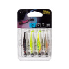 FOX RAGE - Gumová nástraha Ultra UV Micro Tiddler Fast mixed Colour Loaded Lure Pack 5 cm 4 ks