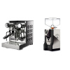 Rocket Espresso Appartamento TCA, black + Eureka Mignon Perfetto, NX black