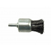 Kartáč okružní copánkový, 28mm, vlnitý drát S 0,5mm, stopka 6mm GEKO G00631