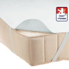 Nepromokavá ochrana matrace do postýlky Dětský svět 70x140cm (Chránič matrace do postýlky, Dětský svět, 70x140cm froté )