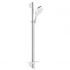 Grohe Rainshower SmartActive 150 sprchový set so sprchovou tyčou mosadzná/biela 26594LS0