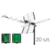 DVB-T anténa ATD32S VHF/UHF MUX8 smerová pasívna 20-balenie