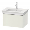 DURAVIT White Tulip závesná skrinka pod umývadlo, 1 zásuvka, 684 x 458 x 410 mm, biela matná, WT424103636