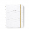 Filofax Moonlight notebook A5 biely