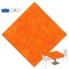 Pack Service Italia Obrus Airspun Party oranžový 140 x 240 cm