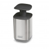 Dávkovač mýdla Presto Steel 85164, 250ml, nerez/černý JOSEPH JOSEPH