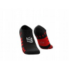 Compressport ponožky No Show Socks Black/Red