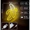 Forever RTV100227 BANANA neónové LED svetlo žltá 190x23x308 mm