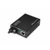 DIGITUS Digitus DN-82122 konvertor sieťovej kabeláže 1000 Mbit/s 1310 nm Jednomódové Čierna (DN-82122)