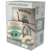 Darčekový set Star Wars: The Mandalorian (Precious Cargo) - Hrnček, podtácek, kľúčenka a zápisník