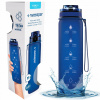 Fľaša na vodu športová fľaša motivačná s náustkom tritan 0,5l Wessper