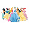 CUKROVÁ TLAČ jedlý obrázok na tortu Cukrová hmota Disneyho princeznej 2 + MENO