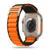 Tech-Protect Nylon na Apple Watch 42/44/45/49 mm, black/orange TEC930250