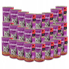 Mokré krmivo Whiskas Adult hovädzie mäso v omáčke 400g 24 plechoviek