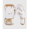 Boxerské rukavice Venum Giant 3.0 - Nappa kůže - White/Gold Velikost: 14oz