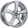 MSW M47 FS 7,5x17 ET40 (5x105) - W1925700109 strieborná farba