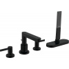 Hansgrohe Finoris vaňová/sprchová batéria na vaňu čierna 76444670