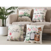XPOSE® Set obliečok na vankúš FARMÁR 43x43 cm - set 4 ks, Bavlna