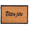 Rohožka MagicHome RBC 199, pred dvere, Vitajte, 40x60 cm, guma/kokos