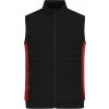 DAIBER JN 1864 / Pánska vesta s podšívkou - black/red S