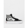 Vans Sk8 Hi Platform 2 (checkerboard/true white) 39, čierna