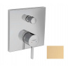 Hansgrohe Finoris Batéria pod omietku, na 2 spotrebiče, kefovaný bronz 76416140-HG