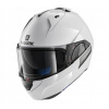 Čeľusťová prilba SHARK EVO ES biely lesk M (Čeľusťová prilba SHARK EVO ES biely lesk M)