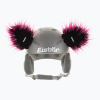 Náušníky na detskú prilbu Eisbar Kekos pink/black