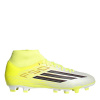adidas Mens addias F50 Club Mid Cut Firm Ground Football Boots Solar Yellow 9.5 (44)