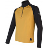 Pánská mikina SENSOR Coolmax Thermo mustard/černá Velikost: XXL, Barva: černá