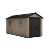 Záhradný domček Keter Apex 7,5 x 15 Ashwood, s podlahou