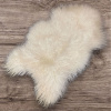 Luxusná ISLANDSKÁ biela ovčia kožušina 120x75cm
