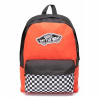 Vans Realm Sports batoh biely, čierny, oranžový (Batoh unisex Vans vn0a3u6zkf1 ríša biskup ns)