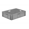 Euro prepravka plastová 600x800x230 mm šedá AX-8622 2G