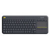 Logitech K400 Plus TV klávesnica RF bezdrôtová QWERTY americká inter... (Klávesnica Logitech K400+)